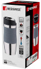 Термокружка Bergner Vacuum Travel Grey 400мл с силиконовой накладкой