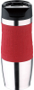 Термокружка Bergner Vacuum Travel Red 400мл с силиконовой накладкой