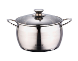 Каструля Bergner Sapphire 3,6л зі скляною кришкою