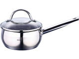 Ківш Bergner Gourmet 1.3л з нержавіючої сталі з кришкою