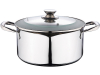 Кастрюля с крышкой Bergner Beccuccio 1,5л C носиком для слива