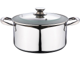 Кастрюля с крышкой Bergner Beccuccio 1,5л C носиком для слива