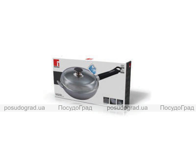 Сковорода-сотейник Bergner Silver Edge 28см