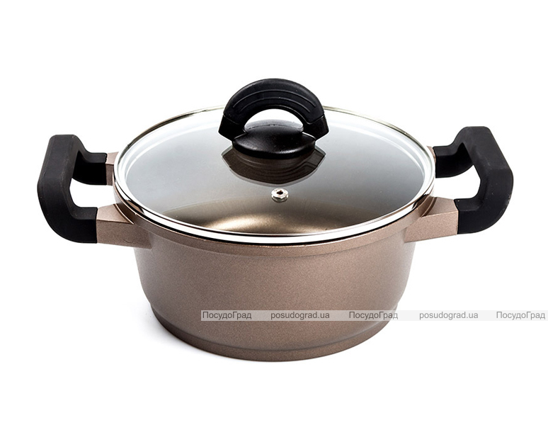 Каструля Bergner Spark 4,1л зі скляною кришкою
