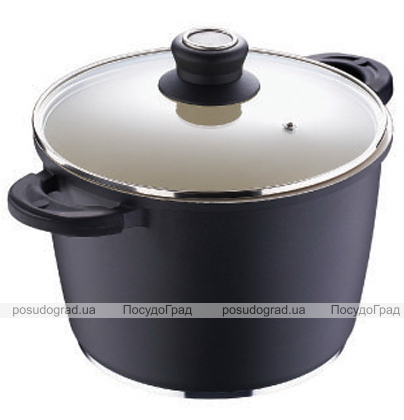 Каструля Bergner Gala 6,7 л з силіконовими ручками