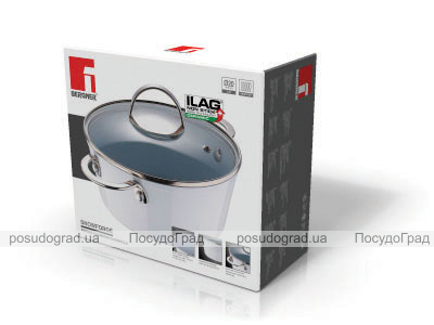 Каструля Bergner Snow Forge 5л біла