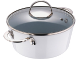 Каструля Bergner Snow Forge 5л біла