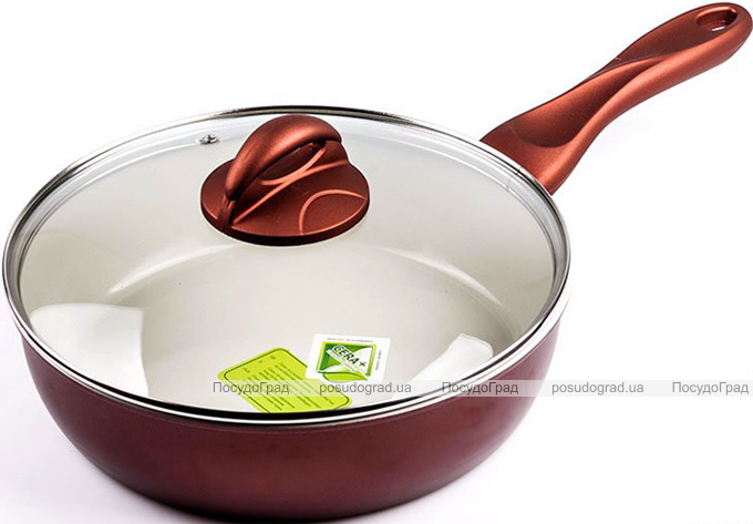 Сотейник Bergner Contempo Ø24см зі скляною кришкою