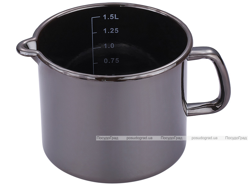 Кружка-ківш Bergner Titanium 1,5л з мірною шкалою