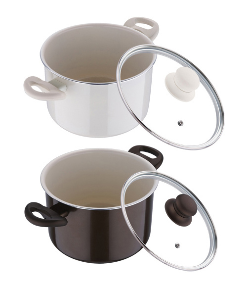 Каструля White&Brown 4,9л з керамічним покриттям CERA+