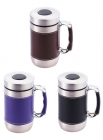 Термос-кружка Bergner "Travel Mug" 520мл с ситечком для заваривания