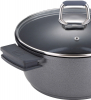 Кастрюля Bergner Titan-Gray 3.4л литой алюминий с силиконовыми ручками