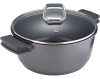Кастрюля Bergner Titan-Gray 3.4л литой алюминий с силиконовыми ручками