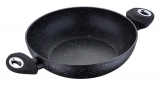 Сотейник Bergner Galaxy Ø24см кованный алюминий с антипригарным покрытием Marble+