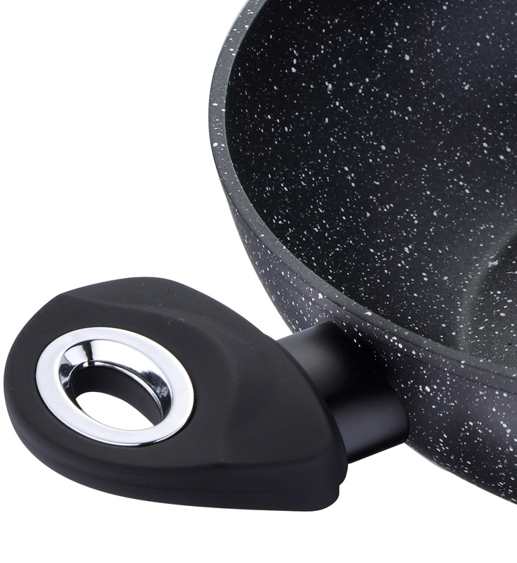 Сотейник Bergner Galaxy Ø24см кований алюміній з антипригарним покриттям Marble+