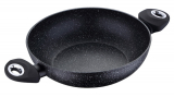 Сотейник Bergner Galaxy Ø28см кованный алюминий с антипригарным покрытием Marble+