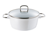 Каструля-казан Bergner Ø24х10,5см 4,5л White Knight
