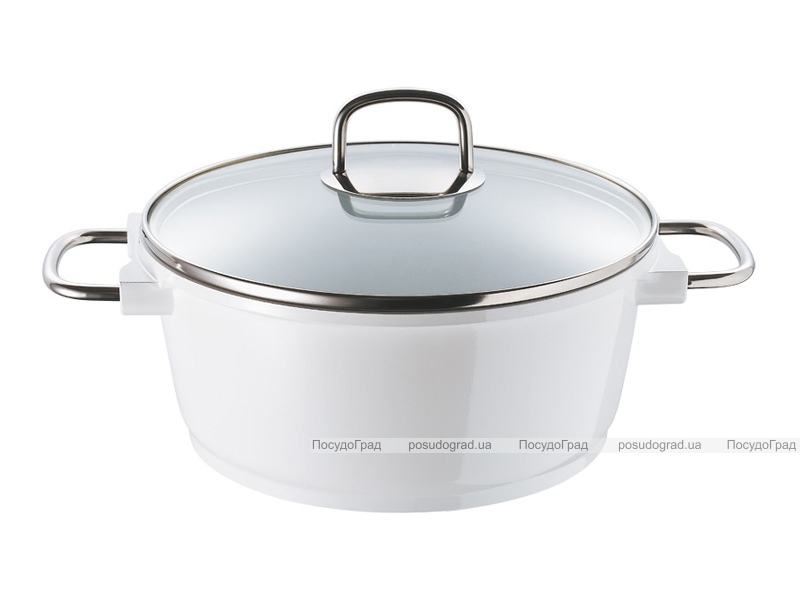 Кастрюля-казан Bergner Ø28х13см 6,9л White Knight