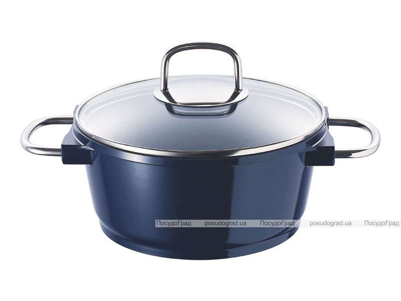 Каструля-казан Bergner Ø24х10,5см 4,5л Blue Knight