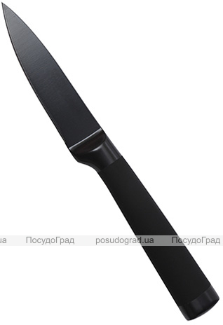 Ніж для чистки овочів Bergner Blackblade 8.75см, з антибактеріальним покриттям