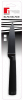 Нож универсальный Bergner Black Blade 12.5см с антибактериальным покрытием
