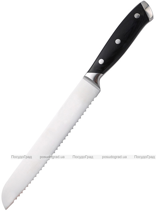 Нож для хлеба Bergner Lily Dale 20см, нержавеющая сталь