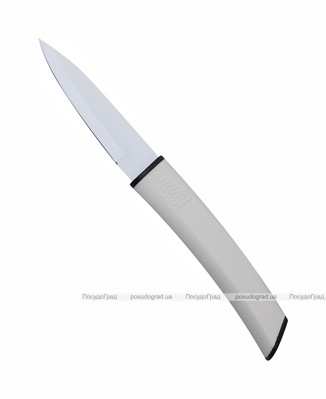 Ніж для чищення овочів Bergner Simanto 7.5см з антибактеріальним покриттям