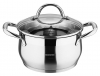 Кастрюля Bergner Gourmet 2.3л из нержавеющей стали, индукционная