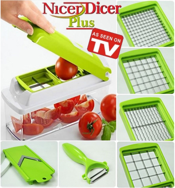 Овочерізка-подрібнювач Nicer Dicer Plus Original оригінальна As Seen on TV