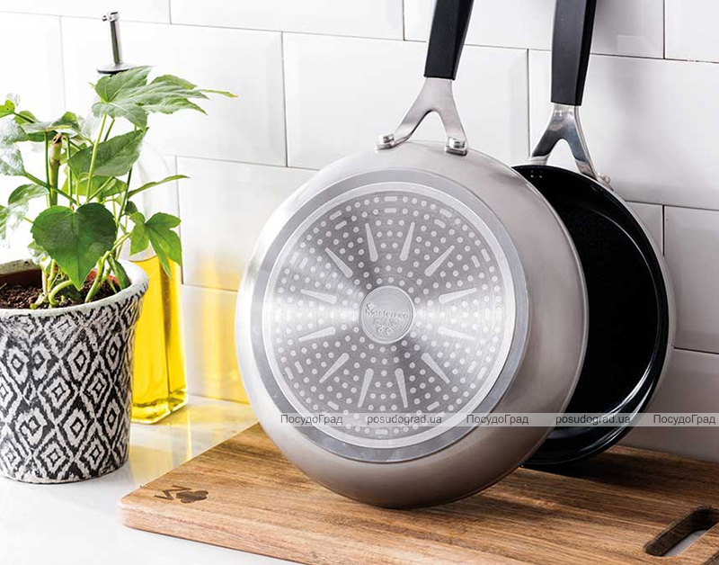 Сковорода Bergner MasterPro Smart Ø28см индукционная с антипригарным покрытием