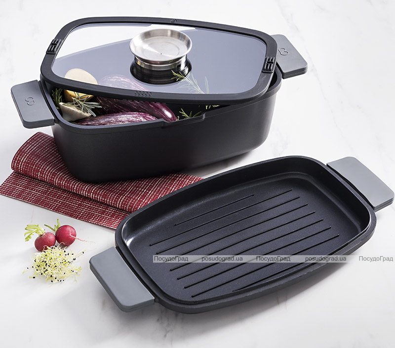 Гусятниця Infinity Chefs Essence 32х20х11см індукційна з аромакришкою