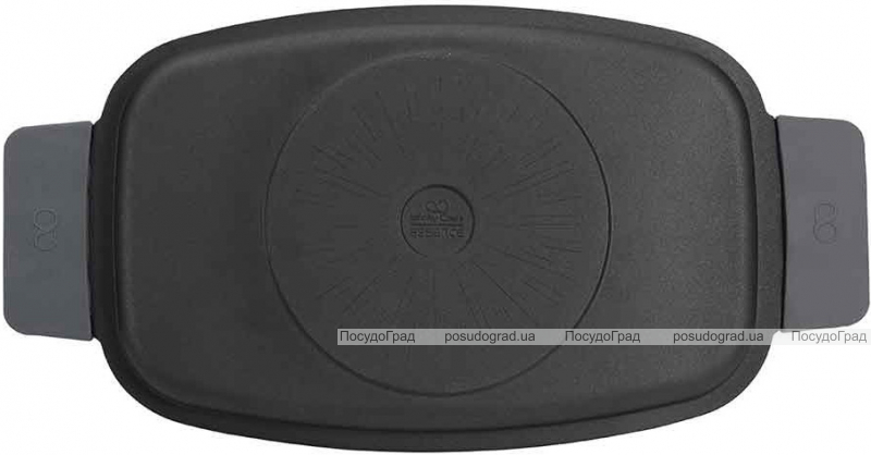 Ростер Bergner Essence 32х20х3см, литий алюміній з антипригарним покриттям