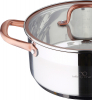 Кастрюля Bergner Infinity Chefs 4.5л со стеклянной крышкой
