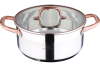 Кастрюля Bergner Infinity Chefs 4.5л со стеклянной крышкой