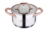 Кастрюля Bergner Infinity Chefs 1.8л со стеклянной крышкой