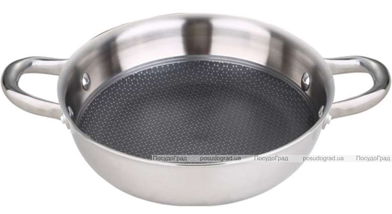 Сотейник Bergner Infinity Chefs Ø28см с усиленным покрытием Pallatium