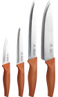 Набор 4 кухонных ножа Bergner Infinity Chefs из нержавеющей стали