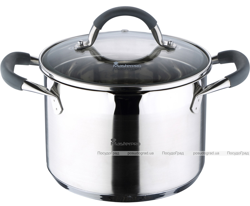 Кастрюля Bergner Master Pro 5л индукционная с носиком для слива