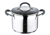 Кастрюля Bergner Master Pro 1.8л индукционная с носиком для слива