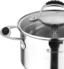 Кастрюля Bergner Master Pro Granity 3л индукция с носиком для слива