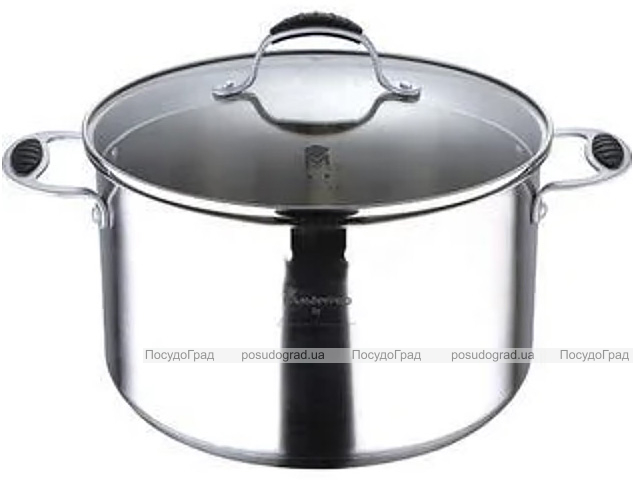 Кастрюля Bergner Master Pro Foodies 5.2л, Ø24х12см индукционная с мерной шкалой