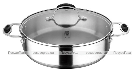 Сотейник Bergner Master Pro Granity 4.5л с крышкой, индукция
