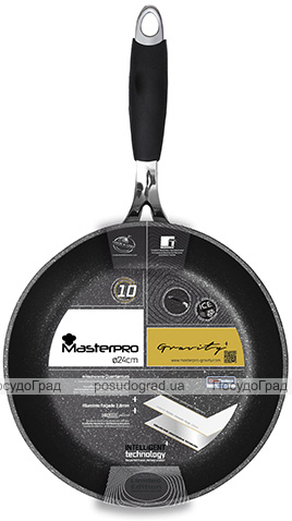 Сковорода Bergner MasterPro Moon Ø20см индукционная