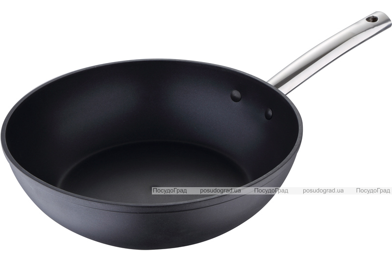 Вок Bergner MasterPro Moon Quantanium Ø28см, глубина 8см, индукционный