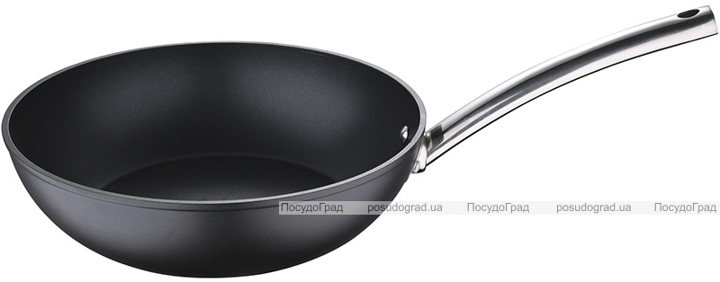 Сковорода-вок MasterPro Foodies Ø28см индукционная с антипригарным покрытием