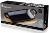 Гриль-панель чавунна Bergner MasterPro Cook And Share 17х10х2.5см на дерев'яній підставці