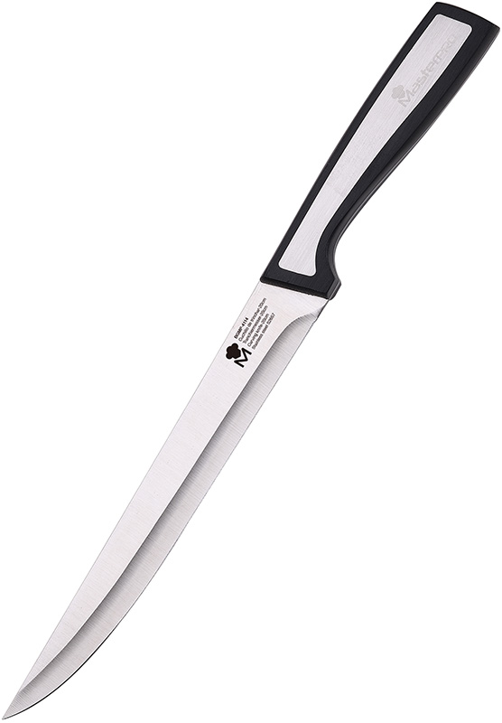 Нож для нарезки MasterPro Sharp 20см из нержавеющей стали, литой