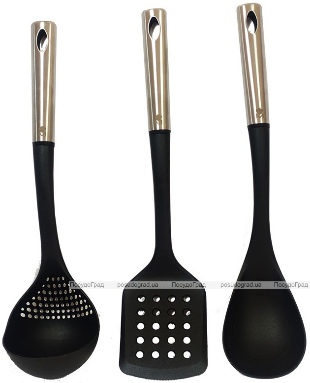 Набір кухонних аксесуарів Bergner MasterPro Foodies 3 предмети, нейлон