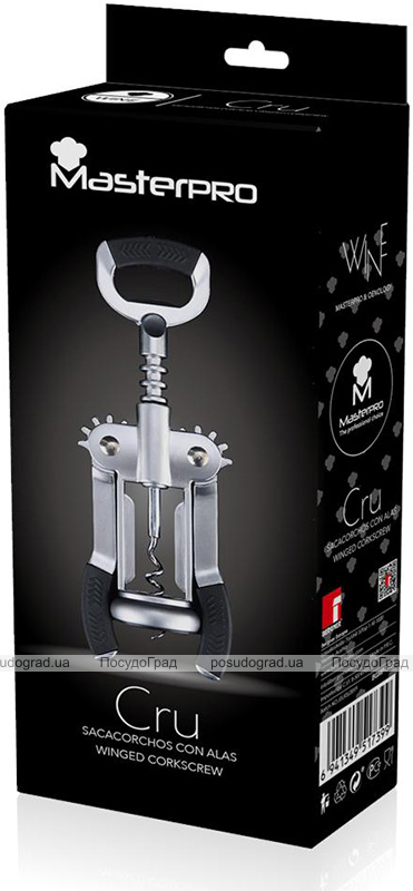 Штопор Bergner MasterPro цинковий сплав