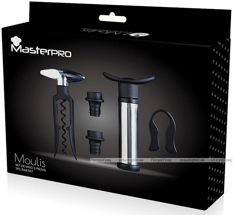 Набор сомелье винный MasterPro Moulis Oenology 5 предметов